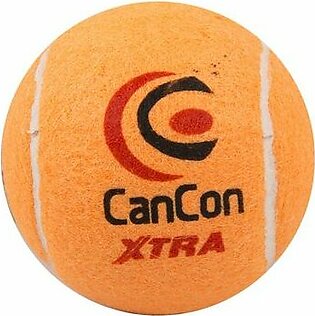 Cancon Extra Tennis Ball For Cricket and Tennis - Orange