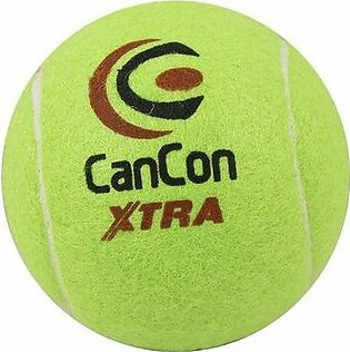 Cancon Extra Tennis Ball For Cricket and Tennis - Green