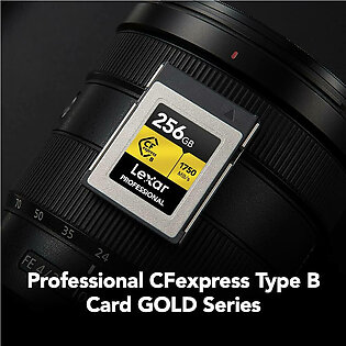 Lexar Professional CF Express Type B Memory Card Gold Series 1750mbps