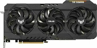 ASUS TUF Gaming NVIDIA GeForce RTX 3080 V2 OC Edition Graphics Card PCIe 4.0, 10GB GDDR6X, LHR, HDMI 2.1, DisplayPort 1.4a, Dual Ball Fan Bearings, Military-grade Certification, GPU Tweak II