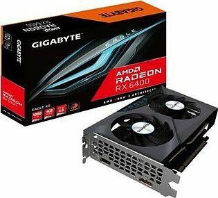 GIGABYTE Eagle Radeon RX 6400 4GB GDDR6 PCI Express 4.0 Video Card