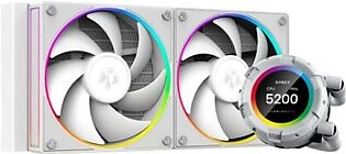 ID-COOLING SL240 Space LCD 240mm AIO CPU Cooler White