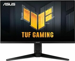 Asus TUF Gaming VG28UQL1A HDMI 2.1 Gaming Monitor — 28-inch 4K UHD (3840 x 2160), Fast IPS, 144 Hz, 1 ms GTG, NVIDIA G-Sync compatible, AMD FreeSync™ Premium, DSC, ELMB Sync, Variable Overdrive, DisplayHDR™ 400, DCI-P3 90%