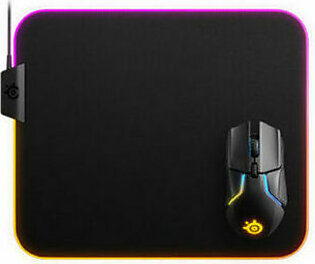 SteelSeries QcK Prism RGB Medium Gaming Mouse Pad