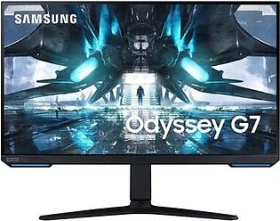 Samsung Odyssey G7 28″ LS28AG700 3840 x 2160 (4K) 144Hz IPS DisplayHDR 400 1ms (GTG) FreeSync Premium Pro G-Sync Compatible DisplayPort HDMI 2.1 USB Swivel Pivot Height Adjust Tilt VESA Gaming Monitor