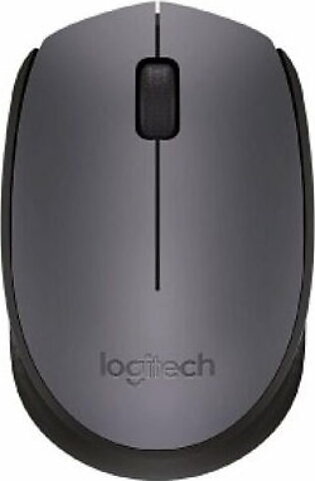 Logitech M171 Wireless Mouse – Grey/Black – 910-004655
