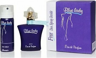 Rasasi Pack of 2 - Blue Lady Perfume & Deodorant For Women