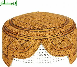 Golden Rumali Sindhi Cap or Topi MKC-950