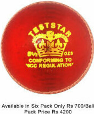 CA Ball TEST STAR RED