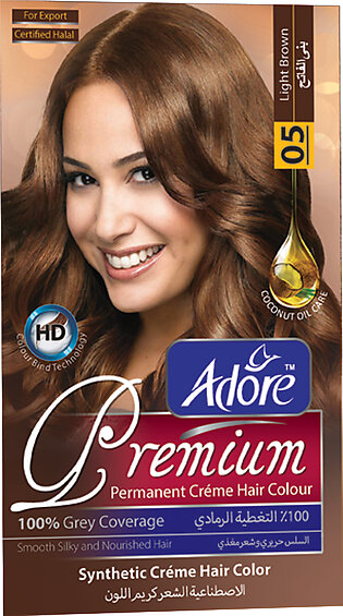 Adore Light Brown Premium Hair Colour 5