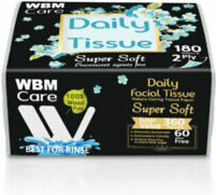WBM Daily Facial Tissue
