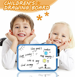 12*Inches Magnetic White Board With Marker & 2 Magnets