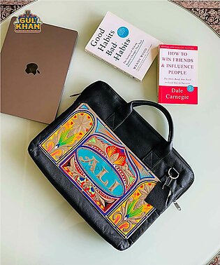 Handmade Laptop Bag ( Chamakpatti)