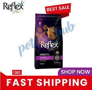 Reflex Plus Cat Food Gourmet with Chicken 1.5 Kg