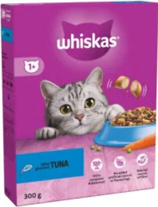 Whiskas Dry Cat Food Tuna – 300 Gram Box
