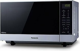 NN-GF574M Panasonic Grill Microwave Oven 27Ltr Silver Black