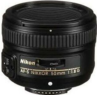 AF-S Nikon Lens 50mm-F1.8G Black
