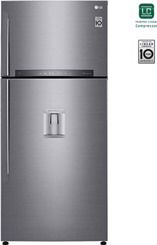 GL-F652HLHU LG No Frost Double Door Refrigerator 471Liter 17Cft