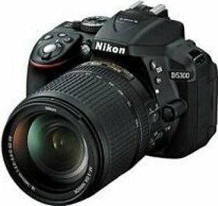 D5300 Nikon DSLR Camera 24 MP 18-55mm lens Black