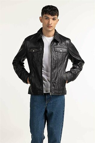 Black Fashion Jacket MN-JKT-WS23-069
