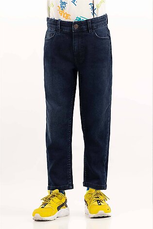 Junior Boy Dark Blue Jeans 224-321-011