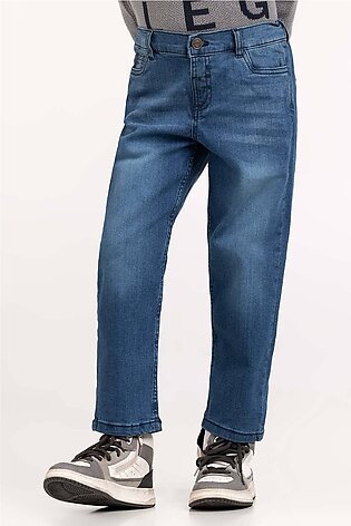 Toddler Boy Blue Denim Jeans 224-521-004