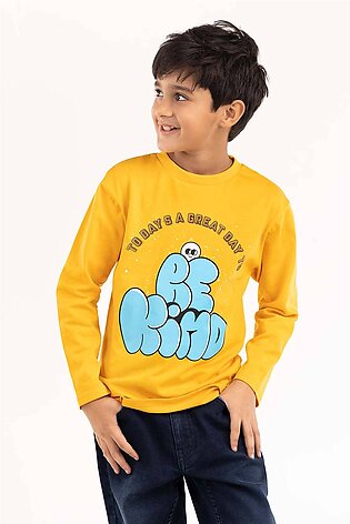 Toddler Boy Yellow T-Shirt 224-513-016