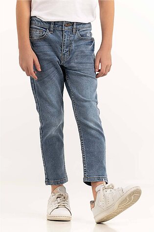 Junior Boy Medium Blue Jeans 231-321-001 B