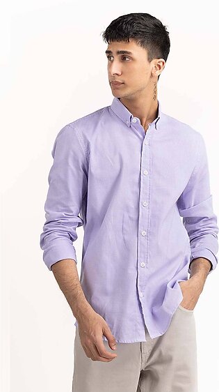 Purple Houndstooth Button-Down Shirt 224-117-001