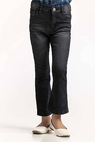 Toddler Girl Charcoal Jeans 224-621-007