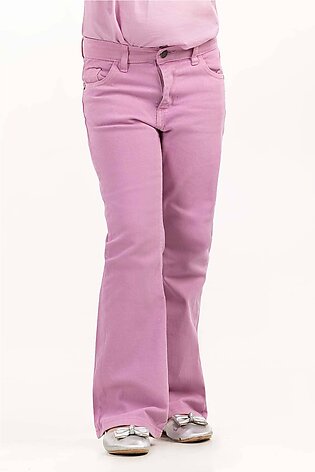 Junior Girl Pink Basic Trouser JGNB-2210064-D