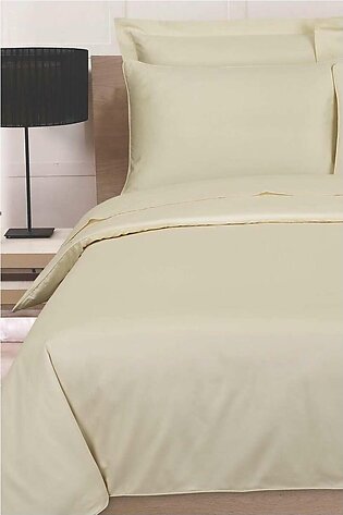 Dyed Cream T-600 Quilt Cover Set