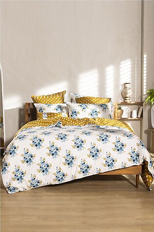 Dusty Blooms T-200 Quilt Cover Set