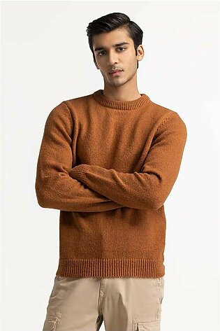 Brown Fashion Sweater MN-SWT-WS23-007