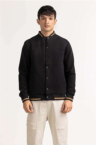 Black Knitted Jacket MN-KNJ-WS23-003