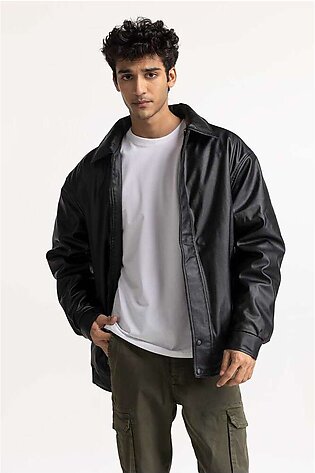 Black Basic Jacket MN-JKT-WS23-023