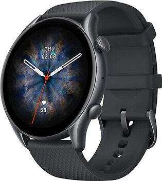 Amazfit GTR 3 Pro Smart Watch for Android iPhone – Black