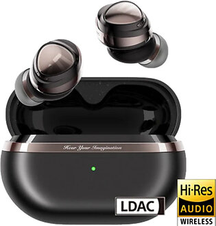 SoundPEATS Opera 03 Wireless Earbuds with LDAC High Resolution Audio Active Noise Cancellation Hybrid Dual Drivers & 33 Hours Battery Playtime – Black
