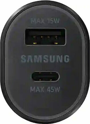 Samsung 45W Dual Car Charger – Black