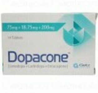 Dopacone Tab 75/18.75/200mg 14's