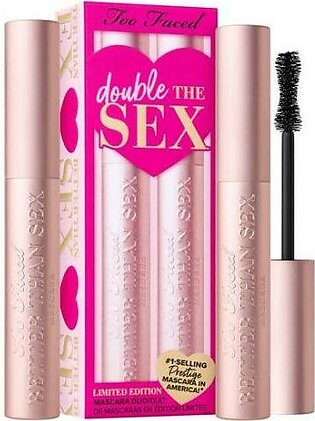 TOO FACED – Double The Sex Limited Edition Mascara Duo