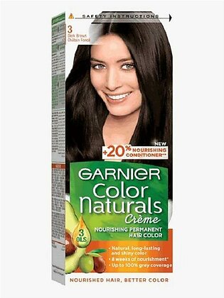 Garnier – Hair Color Naturals Creme – 3 Dark Brown