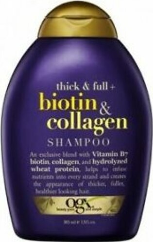 OGX – Biotin And Collagen Shampoo – 385ml
