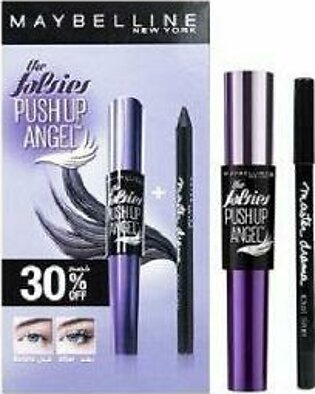 Maybelline – The Falsies Push Up Angel Washable Mascara With Liner (MH)