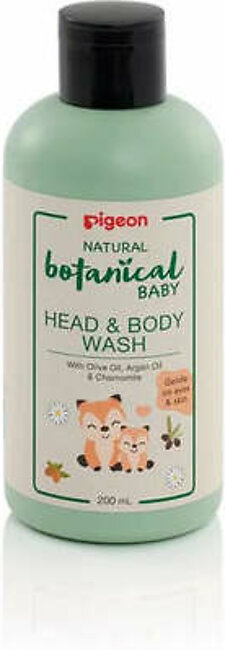 Pigeon Natural Botanical Head & Body Wash 200Ml