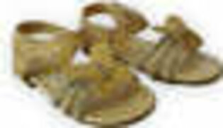 Glittered butterfly sandal -ZE/23 gold