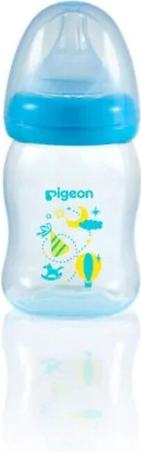 Pigeon A78180 Pigeon Clear PP Bottle 160ml Blue