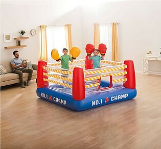 Intex Jump-O-Lene Boxing Ring Inflatable Bouncer, , for Ages 5-7