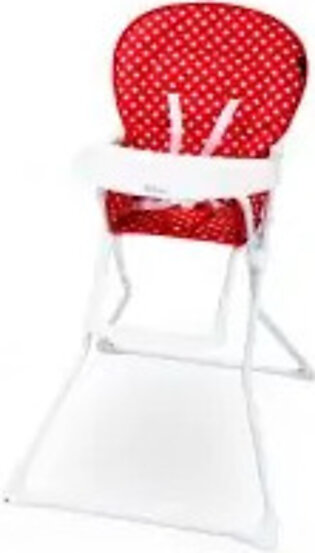 Tinnies T026-3 Tinnies Baby High Chair-Red