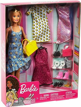 Barbie Doll & Fashions with Accessories
